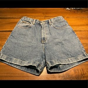 Vintage high rise Calvin Klein jeans shorts
